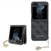 GUESS Custodia per Samsung Galaxy Z Flip5 4G Charms Collection Grigio