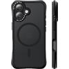 ORNARTO Cover per iPhone 17 Magnetica,Traslucida,Nero | Protezione Militare,Compatibile con MagSafe,Custodia Opaca Bumper Case Duro,Angoli Guard Ammortizzanti,Protettiva Sottile