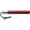 SYSTEM-S Pennino capacitivo in alluminio rosso per tablet smartphone laptop Surface