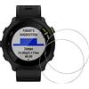 kwmobile 2x Protezione Display in Vetro Compatibile con Garmin Forerunner 55 Orologio - Vetro Protettivo Smartwatch Uomo Donna - Cover Schermo Fitness Tracker