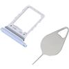 OnlyTech - Cassetto sim blu con estrattore di ricambio per Samsung Galaxy Z Flip 4