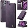 Cracedily Cover per iPhone 12 Pro Max Case, Libro Custodia Portafoglio Premium Pelle PU, Slot Scheda, RFID Shieldon, Chiusura Magnetico Aletta Antiurto Case Custodia per Apple 12 Pro Max, Viola