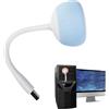 Generic Collega gli altoparlanti del laptop | Altoparlante da tavolo ad alto volume | Piccola soundbar con cavo USB pieghevole per studio domestico, riunioni