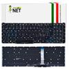 new net - Tastiera Compatibile con Acer Predator Helios 300 N18I3, N20C3, PH315-53, PH315-54, PH317-54 [Senza Frame - Colore Tasti Nero - Retroilluminata RGB - Layout ITA]