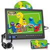 Arafuna 12,5 Pollici Lettore DVD Portatile, 1080P Lettore DVD Auto, Supporta l'ingresso USB/TF, HDMI, AV, Non Ricaricabile