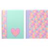 Ancor Blocco a spirale B'LOG HEARTS A5 line 80V 90gr Shrink 2 pezzi 2 mot.
