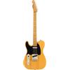 Fender Squier by Fender Classic Vibe 50s Telecaster, Chitarra Elettrica, Mancina, Butterscotch Blonde, Design Vintage, Retro, Telecaster per Mancini, Chitarra Elettrica per Musicisti