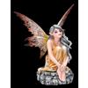 Figura Elfo - Liora Sedile - Fantasy Figura Magica Fata Decorazione - H 15,5cm