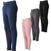 PFIFF 103133 Emilia - Leggings da Equitazione per Bambini, in Silicone, 3/4