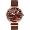 Timberland Orologio Analogico Quarzo Donna con Cinturino in Pelle TBL15644MYR.12