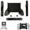 Generico Impugnatura per Anbernic RG Rotate Gaming Console Ergonomica Impugnatura Copertura Maniglia Stampa 3D con/senza Staffa Adattatore per J-Con (black grip Case - adapter bracket)