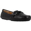 Ralph Lauren Lauren by Ralph Lauren Guida di Briley Nero Mocassini Black Leather 37