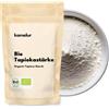 Kamelur 1kg amido di manioca BIO amido di tapioca senza additivi - amido alimentare di alta qualità dalla radice di manioca - amido di tapioca BIO in confezione biodegradabile