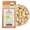 Kamelur Pistacchi BIO Salati E Tostati Con Guscio, I Nostri Noccioli Di Pistacchio Bio: Uno Spuntino Perfetto In Confezione Famiglia 1 Kg (Confezione Da 1)