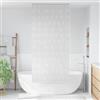 Generico Tenda a Rullo per Doccia 120x240 cm Stella Marina,Tende da Doccia