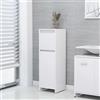 Generico Armadio da Bagno Bianco 30x30x95 cm in Legno Multistrato,Set di mobili per Bagno
