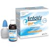 NÓOS LinfoVir® IPERWASH Soluzione Ipertonica per Lavaggi Nasali Bambini e Adulti 3% Kit con 8 Flaconi da 60ml Supporto Decongestionante e Fluidificante per Pulizia Naso con Erogatore a Soffietto pH6