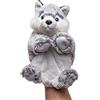 Uni-Toys - Manichino Husky - 24 cm (altezza) - Bambola di peluche, cane - Peluche