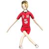 Xinchangda Kozume Kenma Peluche Figurine Anime Kozume Kenma Peluche 28 cm Divertente Figura Morbida Imbottita Figura Attiva Articolo Decorazione Regalo