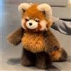 higyee Panda di peluche che corre | Peluche panda 55cm | pandas peluch interattivo cartone animato che corre | Simpatico pandas coccolare bambola collezione decorazione per casa