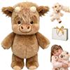 mondpfote Peluche Che Corre Adorabile Pupazzo Che Respira E Cammina, Mucchetta Peluche Che Corre, Animale in Posizione di Corsa per Uomini, Donne, Bambini e Ragazzi (C,60CM)
