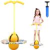Hengrongshen Pogo Ball con manici, Pogo Stick Palla gonfiabile per bambini, asta di gonfiaggio con pompa ad aria, Pogo Ball per l'allenamento dell'equilibrio, regalo per bambini dai 6 anni in su