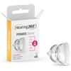 Hearing360 6 Cupole Dome POWER miniFit Compatibili Oticon, Bernafon, Philips e Maico - Cupoline in Silicone per Apparecchi Acustici (12 mm)