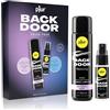 pjur BACK DOOR Value Pack (100ml + 20ml) - esclusivo set composto da gel lubrificante e spray per un sesso anale rilassato e sensuale - il compagno ideale per sessioni prolungate e intense