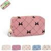 Playexen Porta Assorbenti da Borsa Sacchetti di Tela per Porta-assorbenti Flusso Leggero Astuccio Sacchetto Portaoggetti per il Tampone Salvaslip Borsetta Ragazza Mestruazioni Assorbento Giorno Astuccio(Rosa)