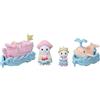 Epoch Sylvanian Families Amusement Parco Ride Set Barca E Delfino KO-80 Giappone