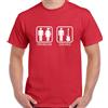 Chitarra T-Shirt Problem Solved Uomo Divertente Elettrico Acustiche Bass Player