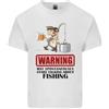 Gildan Pesca Warning Maggio Start Talking Divertente Uomo Cotone Leggero T-Shirt