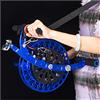 ZYJIX Kite String Reel Winder, lega di magnesio Kite Line Spool con serratura di sicurezza e rotazione del cuscinetto a sfera liscia, cinturino portatile per volare all'aperto, 30cm oro