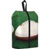 CNTDBU Borsa per scarpe da rugby, impermeabile, 3 in 1, per scarpe da ginnastica da viaggio, colore bianco