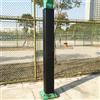 NIUSABOU Imbottitura per Pali da Basket, Imbottitura for palo da Basket Multicolore, Dimensioni Multiple, Pali Quadrati avvolgenti, 1 pz(Black,20x20cm(7 7/8 x7 7/8))