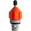 CFCMZTZPED Kit adattatore universale for valvola dell'aria for stand up paddle, kayak e gommone - Connettore pompa multifunzionale(Black)