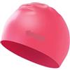 ZGCrumphant Cuffia da nuoto Cuffia da nuoto in silicone elastico e morbido Protezione for le orecchie impermeabile Genitore Bambino Cappelli allargata Accessori for piscina(Pink,22cm child)