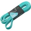 Générique Set di fasce di resistenza fitness a 3 livelli, elastici TPE 5/15/25 kg, 208 cm, giallo, blu, nero, principianti, uomini e donne, yoga, trazioni, sollevamento , stretching e allenamento