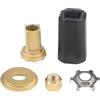 BE-TOOL Kit mozzo 835257Q1, Mercury Prop Hub Kit Parti di ricambio in rame con rondelle, manicotti di trasmissione, adattatori posteriori e dadi compatibili con Mercury 40-60 HP