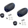 Zenllihome Manopole per mulinello da pesca Daiwa, impugnatura morbida in acrilico con cuscinetti e guarnizioni, colore rosso, 1 set (blu)