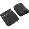 Cryfokt Copertura per Carrello Resistente all'Acqua 4 Recinzioni Protettive per Passeggeri Club Car Accessori Antipioggia per Esterni per Auto e Carrelli Ez Go Club, 108x48x66 Pollici