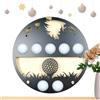 Generisch Espositore per palline da golf, organizer da parete in ferro, squisito supporto da collezione, valigetta decorativa da golf, organizer da parete per gli amanti del golf