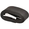 PureBowlic Cintura regolabile con fibbia a sgancio rapido in acciaio inox One Touch per snorkeling in apnea e immersioni (nero)