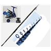 Generico Canna Bolognese Metri 7 Mt. Carbonio Pesca Mare Scogliera Fiume Orata Spigola Kit Con Mulinello