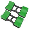 Getdoublerich Supporto per manubri, 2 pezzi, supporto per manubri, per palestra domestica, supporto per bilancieri, per attrezzature da fitness (A)
