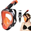 Ungtyb Copertura per snorkeling per adulti, attrezzatura per la respirazione subacquea | Copertura per il viso da snorkeling a 180 gradi, per uomini, donne, principianti, nuotatori, vacanzieri