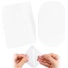 Trpoey 20 Pezzi Patch di Riparazione Trasparente Nastri Adesivi, Patch di Riparazione Tenda Applicabile, Impermeabile, Gonfiabile, Giocattoli Gonfiabili Seggiolini Auto Divano Tende Kayak Dinghies Materassi