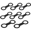 Generisch Clip per boccaglio in silicone, supporto a doppio anello, supporto per boccaglio a sgancio rapido con design flessibile, per attrezzatura subacquea, clip con funzione di tenuta