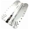 Jinhxofs BCD a Piastra Compatibile con Bombola Singola e Doppia Imbracatura Backplate Comfort Extra Attrezzatura Subacquea per Immersione, Bianco, Taglia Unica