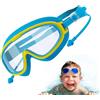 Fruusv Fun Kid Swim Goggles, Cofortable No-Leak Anti-Fog Swimming Glasses, UV Protection and Sturdy Silicone Pool Goggles with Earplugs for Children & Beginners, Silicone